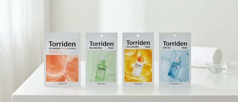 洗顔後にパックを使う順番をイメージしやすい横長画像