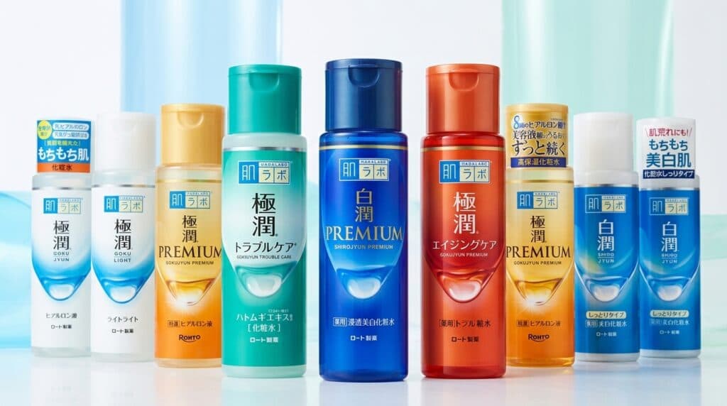 肌ラボ化粧水9種類を徹底比較|ニキビ向け・極潤と白潤の違いも分かる